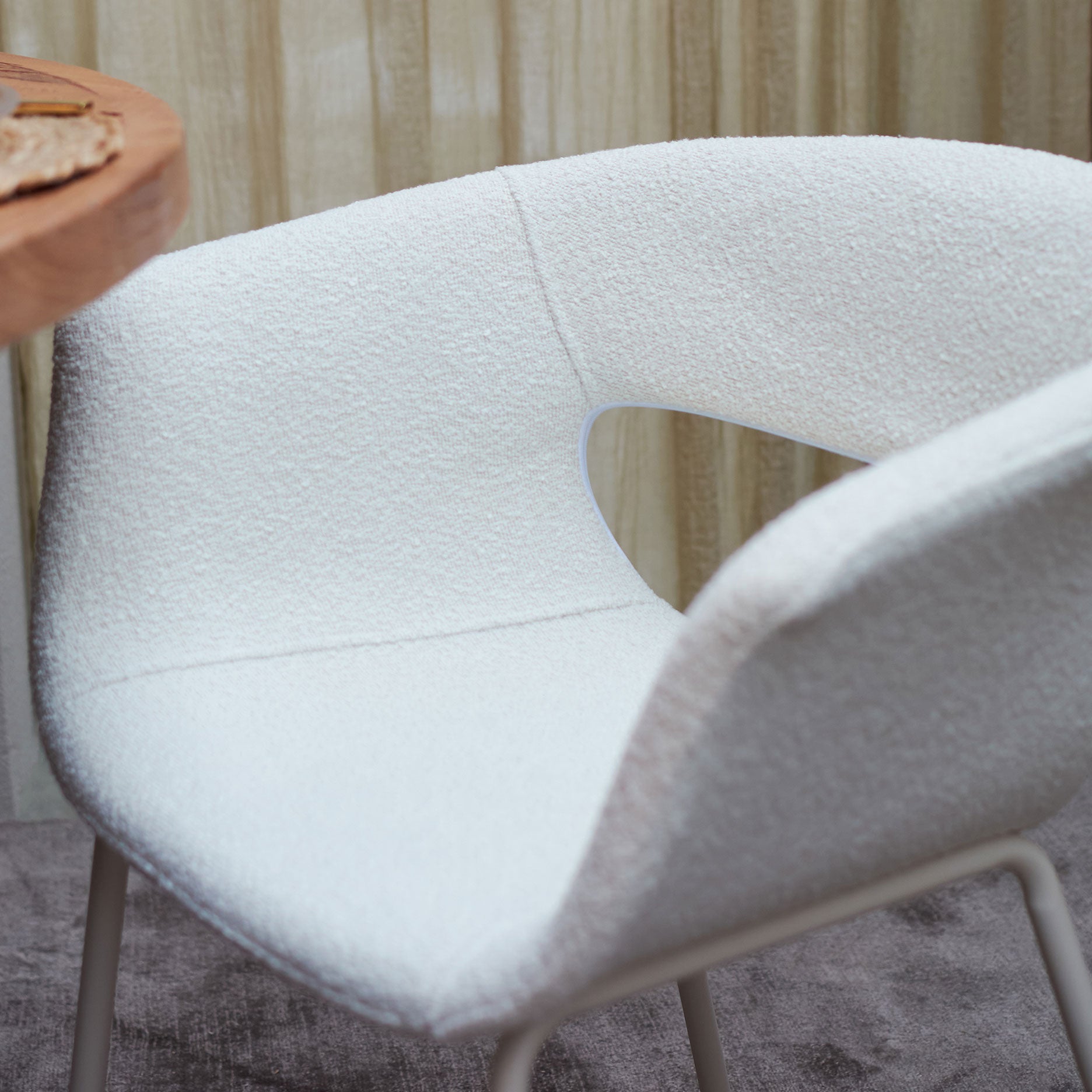 Messina Esszimmerstuhl Stoff